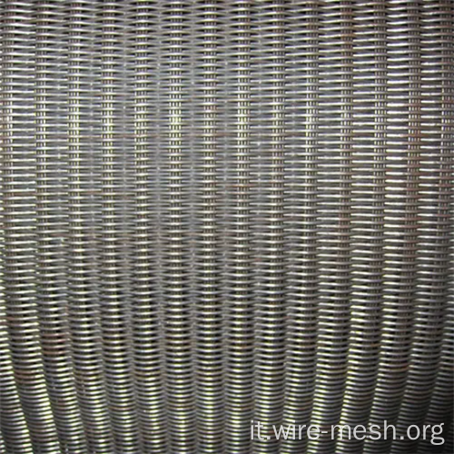 SS 321 in acciaio inossidabile mesche twilled weave